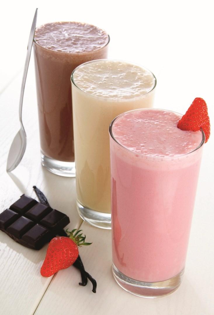 Recette sucrées shakes